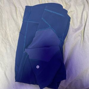 True navy Lululemon leggings